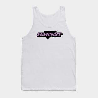 Super Feminist Badge Tank Top